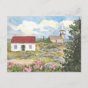 Carte postale de l'île Star Island de Shoals