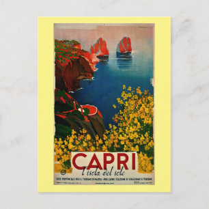 Carte postale de l'Italie Capri L'Isola del Sole V