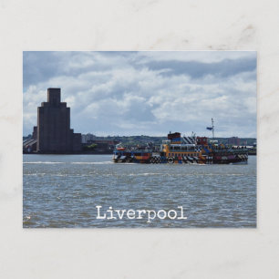 Carte postale de Liverpool