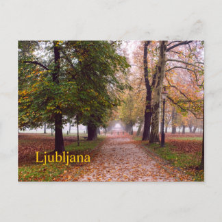 Carte postale de Ljubljana
