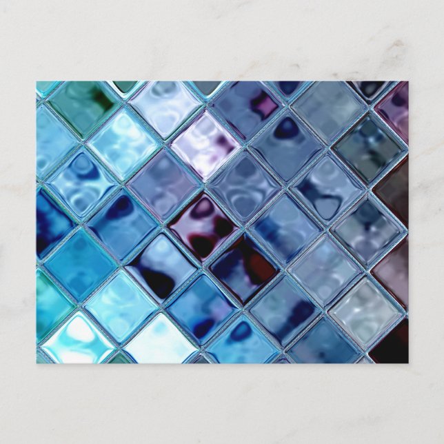 Carte postale de l'océan ouvert ~ dessin unique pe (Devant)