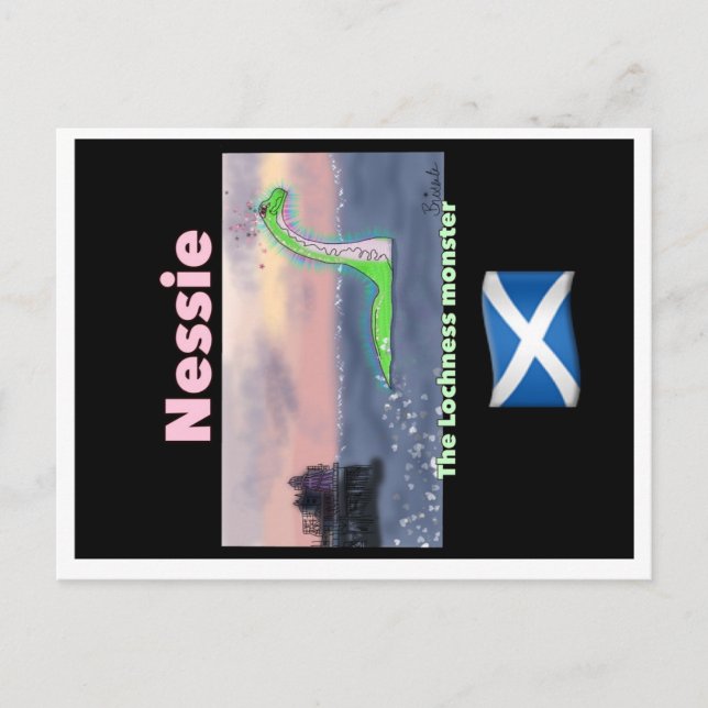 Carte postale de Lochness (Devant)
