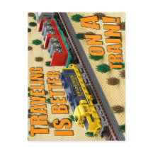 Carte postale de locomotive diesel GP35 PTW