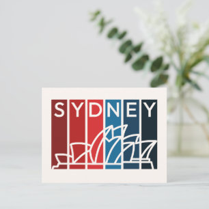 Carte postale de l'Opéra Abstrait de Sydney
