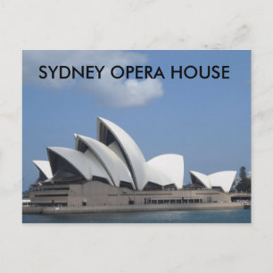 Carte postale de l'Opéra de Sydney