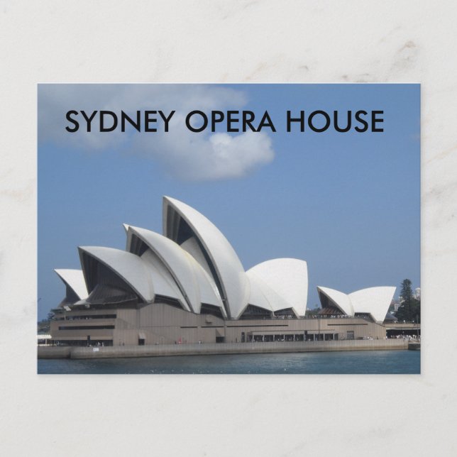 Carte postale de l'Opéra de Sydney (Devant)