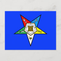 Carte postale de l'Ordre de l'Étoile orientale