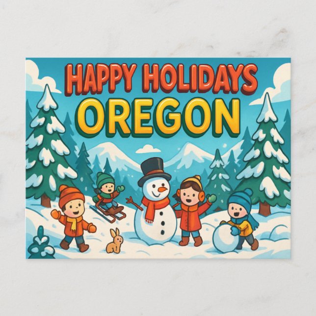 Carte postale de l'OREGON (Devant)
