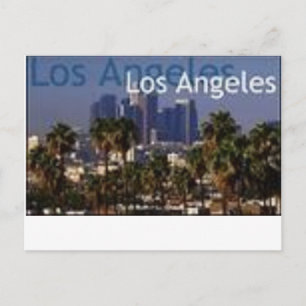 carte postale de los angeles
