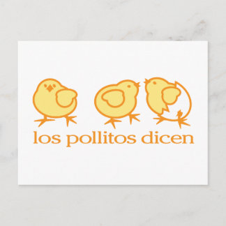 Carte postale de Los Pollitos Dicen