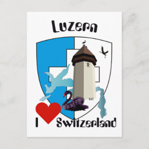 Carte postale de Lucerne