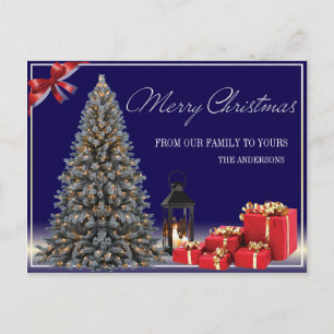Carte postale de Luxury Merry Christmas