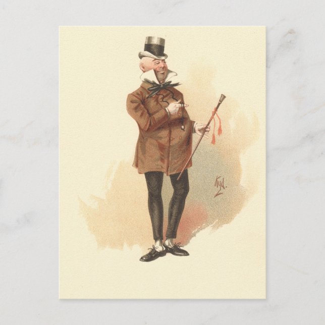 Carte postale de M. Wilkins Micawber David Copperf (Devant)
