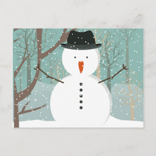 Carte postale de M. Winter Snowman
