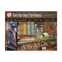 Carte postale de magasin du tuyau de Paul