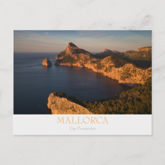 Carte postale de Majorque - Cap Formentor avec tex