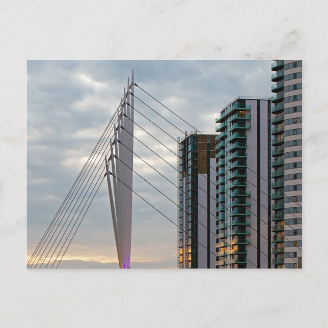 Carte postale de Manchester Architecture Media Cit (Devant)