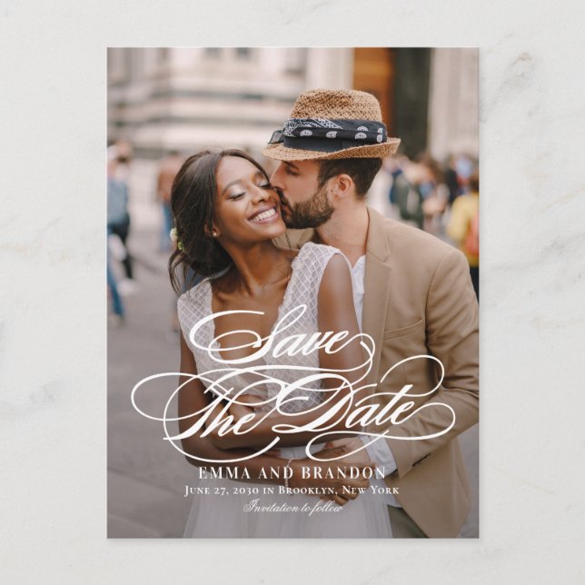 Carte postale de mariage à conserver précieusement (Devant)