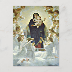Carte postale de Marie et Jésus