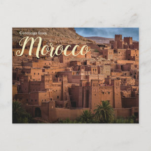 Carte postale de Maroc Bienvenue
