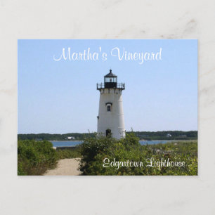 Carte postale de Martha's Vineyard Edgartown Light