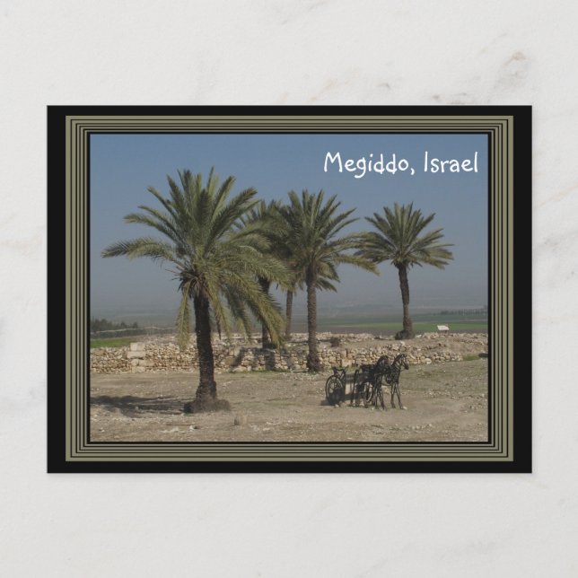 Carte postale de Megiddo Israël (Devant)