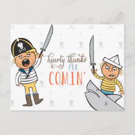 Carte postale de Merci à éponge