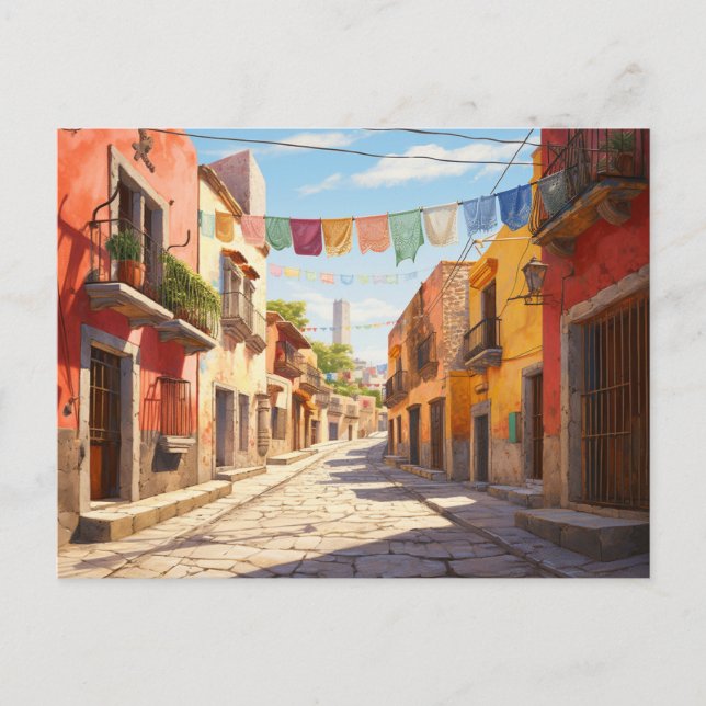 Carte postale de Mexico Streets (Devant)