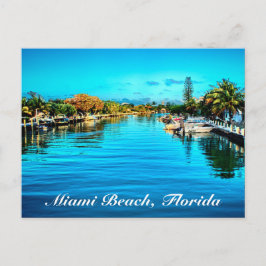 Carte postale de Miami Beach Floride