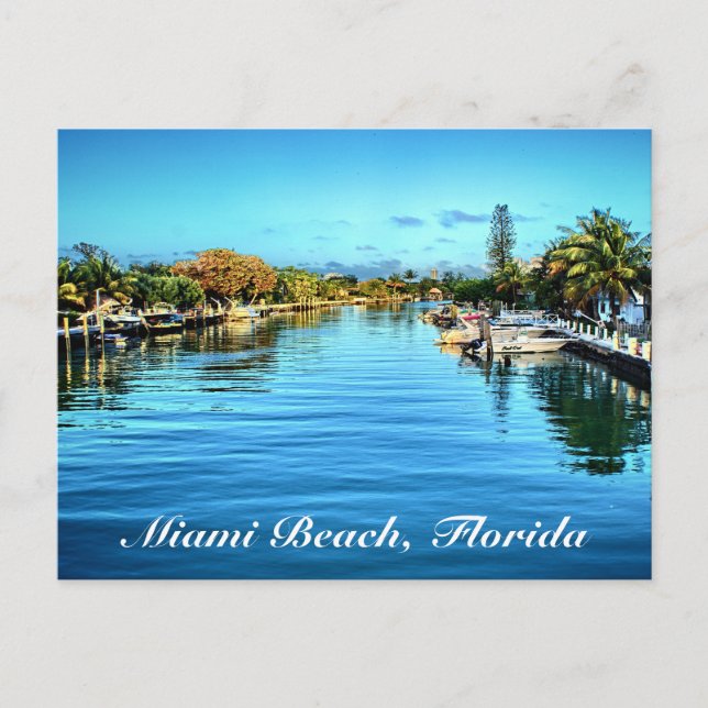 Carte postale de Miami Beach Floride (Devant)
