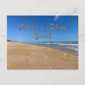 Carte postale de Mickler's Landing Beach