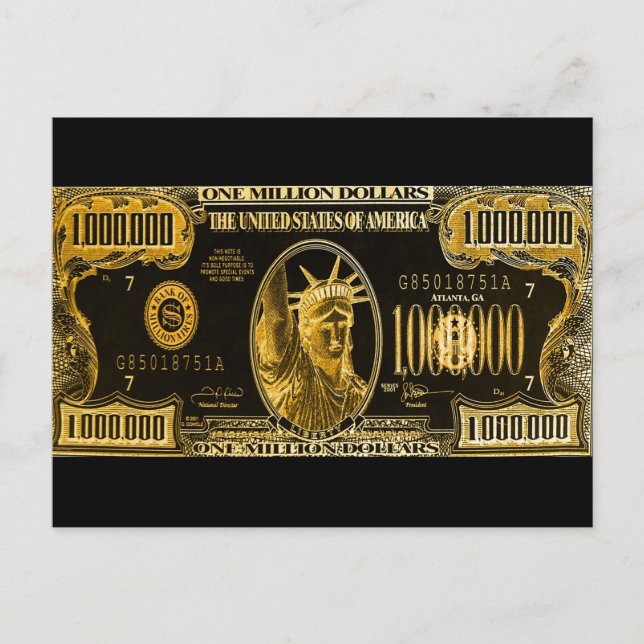 Carte postale de million de vœux pour vous (Devant)