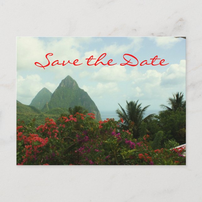 Carte postale de mise à jour paradis tropical (Devant)