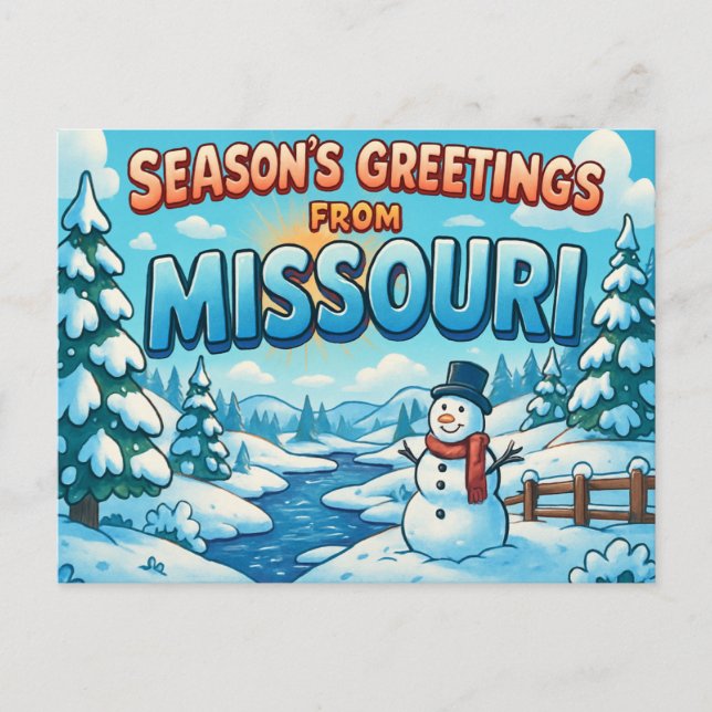Carte postale de MISSOURI (Devant)