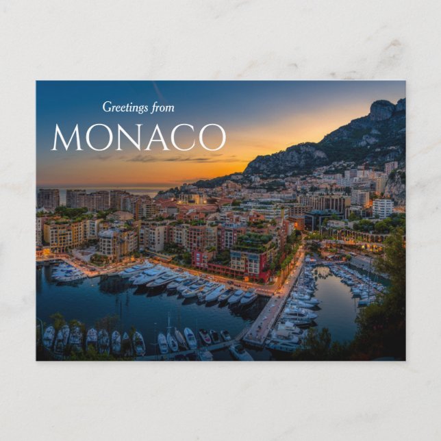 Carte postale de Monaco  (Devant)