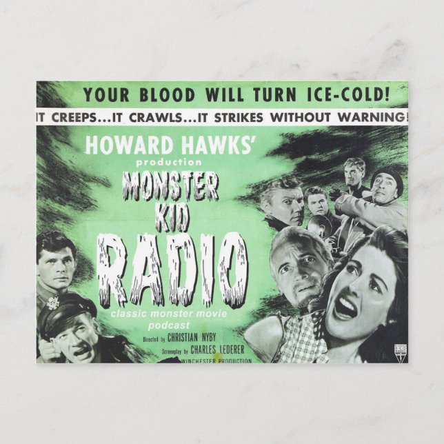 Carte postale de Monster Kid Radio (Devant)