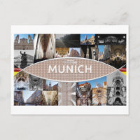 Carte postale de Munich