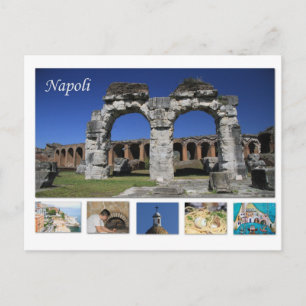Carte postale de Napoli, Italie
