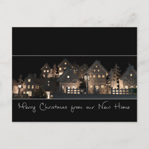 Carte Postale De New    HomeMaisons de Noël illuminées