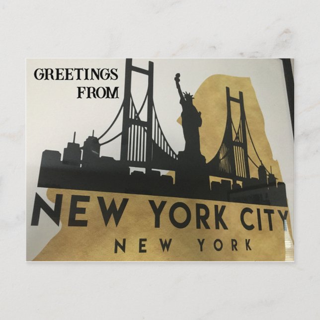 Carte postale de New York City (Devant)