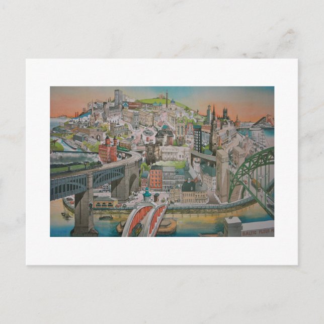 Carte postale de Newcastle upon Tyne (Devant)