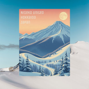 Carte postale de Niseko United Japon Hokkaido ski
