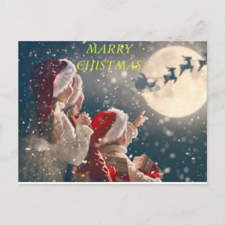 carte postale de noël
