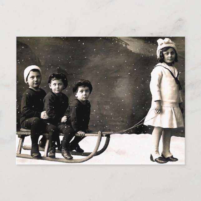 Carte postale de Noël 1920 (Devant)