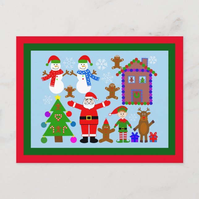 Carte postale de Noël #2 (Devant)