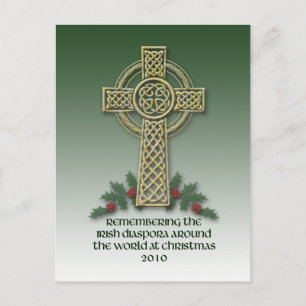 Carte postale de Noël de la diaspora irlandaise