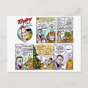 Carte postale de Noël existentielle