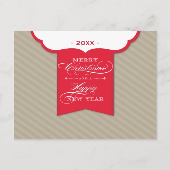 CARTE POSTALE DE NOËL :: lapel 3L (Devant)