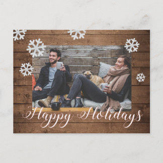 Carte postale de Noël personnalisée