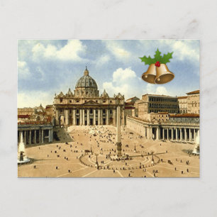 Carte postale de Noël - Rome